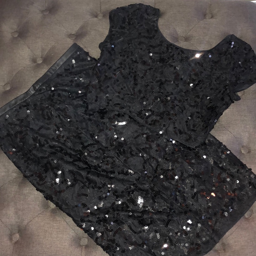 Black sparkly express set